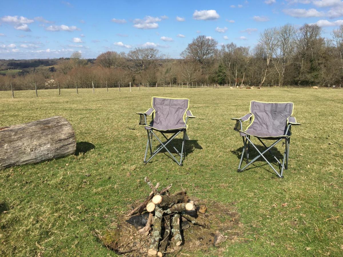 Séjour à la ferme Adorable Hideaway With Log Fire And Incredible Views Robertsbridge